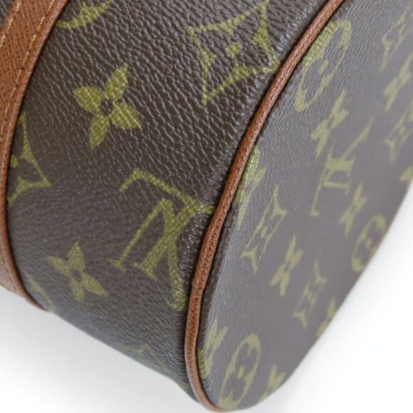 LOUIS VUITTON Authentic Brown Monogram Papillon 26 Bag - Picture 6 of 10